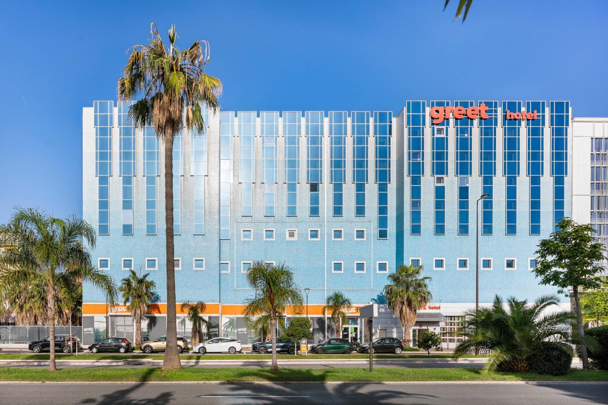 Greet Hotel Nice Aeroport Promenade Des Anglais Exterior foto